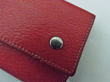 Multiclés (6) Hermès en cuir rouge framboise