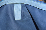 Jérome Dreyfuss, Sac porté épaule / main, " JACQUES " en cuir bleu jeans
