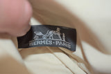 Hermès, Trousse de toilette "bolide moyen modèle" en toile coton chiné orange