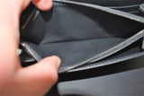 Louis Vuitton, Portefeuille Zippy Organizer en cuir anthracite Utah
