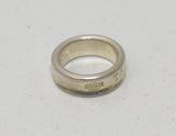 Tiffany & Co, Bague anneau "1837", en argent 925, taille 50