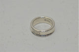 Tiffany & Co, Bague anneau "1837", en argent 925, taille 53