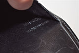 Louis Vuitton, Couverture Agenda long en cuir épi noir
