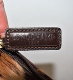 Longchamp, Sac à main / épaule " LUNE ", en cuir et peau