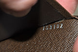 Louis Vuitton, Couverture Agenda MM en cuir taîga marron