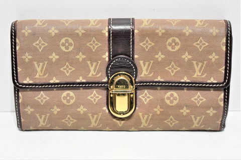 Louis Vuitton, Portefeuille SARAH, en toile idylle monogram et cuir