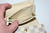 Louis Vuitton, Portefeuille ALEXANDRA (2), en toile enduite damier azur