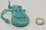 Tiffany & Co, Bague anneau "1837", en argent 925, taille 50