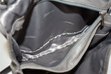 Longchamp, Sac bandoulière " BALZANE ", en cuir gris