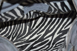 Longchamp, Sac Kate Moss, boston, en toile et nubuck gris