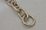 Beau Bracelet maillons " Chaine d' Ancre " en argent (esprit hermès)